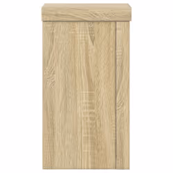 vidaXL Plant Stands Garden Plant Pot Holder Flower Stand 2 pcs Engineered wood - sonoma oak, 10 x 10 x 18 cm - Additional view 5