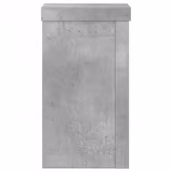 vidaXL Plant Stands Garden Plant Pot Holder Flower Stand 2 pcs Engineered wood - concrete grey, 10 x 10 x 18 cm - Additional view 5