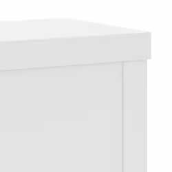 vidaXL Plant Stands Garden Plant Pot Holder Flower Stand 2 pcs Engineered wood - white, 15 x 15 x 20 cm - Additional view 7