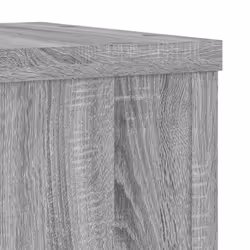 vidaXL Plant Stands Garden Plant Pot Holder Flower Stand 2 pcs Engineered wood - grey sonoma, 20 x 20 x 30 cm - Additional view 7