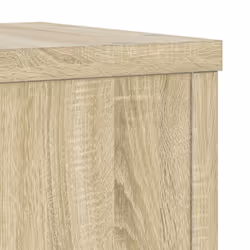 vidaXL Plant Stands Garden Plant Pot Holder Flower Stand 2 pcs Engineered wood - sonoma oak, 25 x 25 x 35 cm - Additional view 7