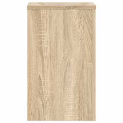 vidaXL Plant Stands Garden Plant Pot Holder Flower Stand 2 pcs Engineered wood - sonoma oak, 30 x 30 x 50 cm - Additional view 5