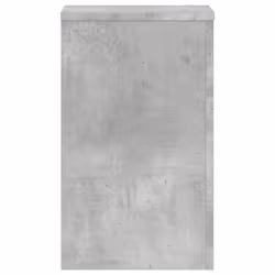 vidaXL Plant Stands Garden Plant Pot Holder Flower Stand 2 pcs Engineered wood - concrete grey, 30 x 30 x 50 cm - Additional view 5