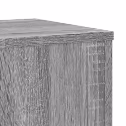 vidaXL Plant Stands Garden Plant Pot Holder Flower Stand 2 pcs Engineered wood - grey sonoma, 30 x 30 x 50 cm - Additional view 7