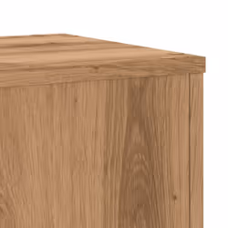 vidaXL Plant Stands Garden Plant Pot Holder Flower Stand 2 pcs Engineered wood - oak, 30 x 30 x 50 cm - Additional view 7