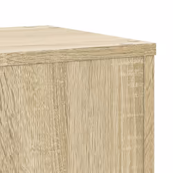 vidaXL Plant Stands Garden Plant Pot Holder Flower Stand 2 pcs Engineered wood - sonoma oak, 30 x 30 x 70 cm - Additional view 7