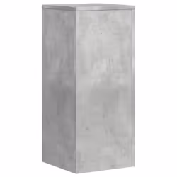 vidaXL Plant Stands Garden Plant Pot Holder Flower Stand 2 pcs Engineered wood - concrete grey, 30 x 30 x 70 cm - Additional view 6