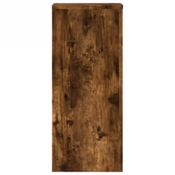 vidaXL Plant Stands Garden Plant Pot Holder Flower Stand 2 pcs Engineered wood - smoked oak, 30 x 30 x 70 cm - Additional view 5