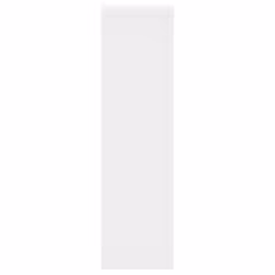 vidaXL Plant Stands Garden Plant Pot Holder Flower Stand 2 pcs Engineered wood - white, 17 x 17 x 60 cm - Additional view 4
