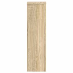 vidaXL Plant Stands Garden Plant Pot Holder Flower Stand 2 pcs Engineered wood - sonoma oak, 17 x 17 x 60 cm - Additional view 5