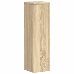 vidaXL Plant Stands Garden Plant Pot Holder Flower Stand 2 pcs Engineered wood - sonoma oak, 17 x 17 x 60 cm - Additional view 6