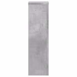 vidaXL Plant Stands Garden Plant Pot Holder Flower Stand 2 pcs Engineered wood - concrete grey, 17 x 17 x 60 cm - Additional view 4