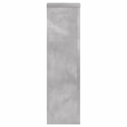vidaXL Plant Stands Garden Plant Pot Holder Flower Stand 2 pcs Engineered wood - concrete grey, 17 x 17 x 60 cm - Additional view 5