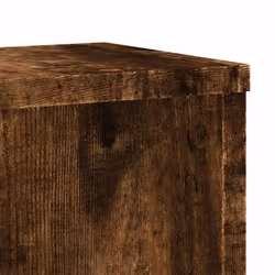 vidaXL Plant Stands Garden Plant Pot Holder Flower Stand 2 pcs Engineered wood - smoked oak, 17 x 17 x 60 cm - Additional view 7