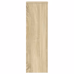 vidaXL Plant Stands Garden Plant Pot Holder Flower Stand 2 pcs Engineered wood - sonoma oak, 25 x 25 x 80 cm - Additional view 5