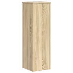 vidaXL Plant Stands Garden Plant Pot Holder Flower Stand 2 pcs Engineered wood - sonoma oak, 25 x 25 x 80 cm - Additional view 6