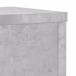 vidaXL Plant Stands Garden Plant Pot Holder Flower Stand 2 pcs Engineered wood - concrete grey, 25 x 25 x 80 cm - Additional view 7