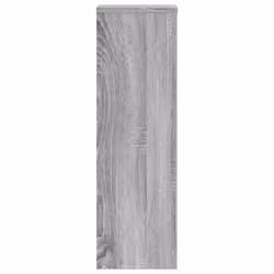 vidaXL Plant Stands Garden Plant Pot Holder Flower Stand 2 pcs Engineered wood - grey sonoma, 25 x 25 x 80 cm - Additional view 5
