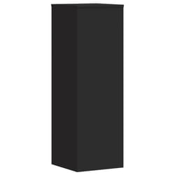 vidaXL Plant Stand Plant Pot Holder Flower Stand Engineered Wood - black