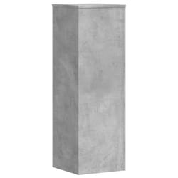 vidaXL Plant Stand Plant Pot Holder Flower Stand Engineered Wood - concrete grey