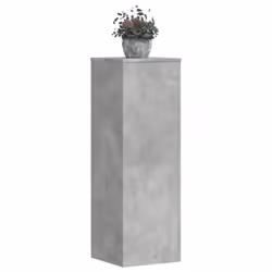 vidaXL Plant Stand Plant Pot Holder Flower Stand Engineered Wood - concrete grey