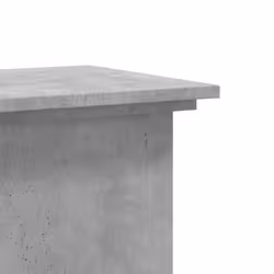 vidaXL Plant Stand Plant Pot Plant Holder Outdoor Flower Stand Engineered Wood - concrete grey, 33 x 33 x 60 cm - Additional view 6