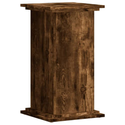 vidaXL Plant Stand Plant Pot Plant Holder Outdoor Flower Stand Engineered Wood - smoked oak, 33 x 33 x 60 cm