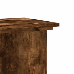 vidaXL Plant Stand Plant Pot Plant Holder Outdoor Flower Stand Engineered Wood - smoked oak, 33 x 33 x 60 cm - Additional view 6