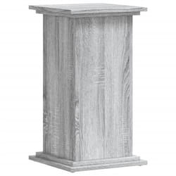 vidaXL Plant Stand Plant Pot Plant Holder Outdoor Flower Stand Engineered Wood - grey sonoma, 33 x 33 x 60 cm