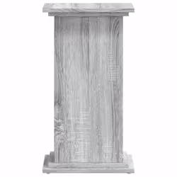 vidaXL Plant Stand Plant Pot Plant Holder Outdoor Flower Stand Engineered Wood - grey sonoma, 33 x 33 x 60 cm - Additional view 4