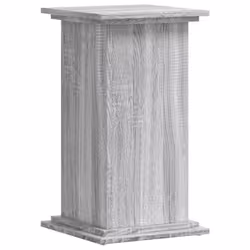 vidaXL Plant Stand Plant Pot Plant Holder Outdoor Flower Stand Engineered Wood - grey sonoma, 33 x 33 x 60 cm - Additional view 5