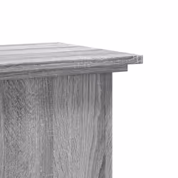 vidaXL Plant Stand Plant Pot Plant Holder Outdoor Flower Stand Engineered Wood - grey sonoma, 33 x 33 x 60 cm - Additional view 6
