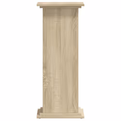 vidaXL Plant Stand Plant Pot Plant Holder Outdoor Flower Stand Engineered Wood - sonoma oak, 33 x 33 x 80 cm - Additional view 4