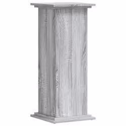 vidaXL Plant Stand Plant Pot Plant Holder Outdoor Flower Stand Engineered Wood - grey sonoma, 33 x 33 x 80 cm