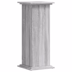 vidaXL Plant Stand Plant Pot Plant Holder Outdoor Flower Stand Engineered Wood - grey sonoma, 33 x 33 x 80 cm - Additional view 5
