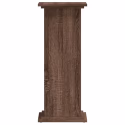 vidaXL Plant Stand Plant Pot Plant Holder Outdoor Flower Stand Engineered Wood - brown oak, 33 x 33 x 80 cm - Additional view 4