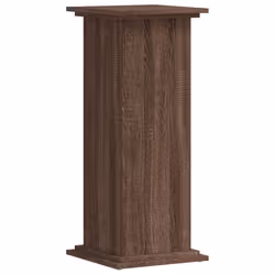 vidaXL Plant Stand Plant Pot Plant Holder Outdoor Flower Stand Engineered Wood - brown oak, 33 x 33 x 80 cm - Additional view 5