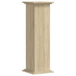 vidaXL Plant Stand Plant Pot Plant Holder Outdoor Flower Stand Engineered Wood - sonoma oak, 33 x 33 x 100 cm