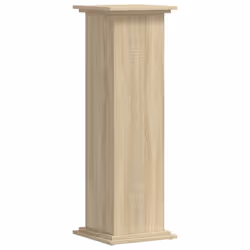 vidaXL Plant Stand Plant Pot Plant Holder Outdoor Flower Stand Engineered Wood - sonoma oak, 33 x 33 x 100 cm - Additional view 5