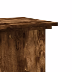 vidaXL Plant Stand Plant Pot Plant Holder Outdoor Flower Stand Engineered Wood - smoked oak, 33 x 33 x 100 cm - Additional view 6