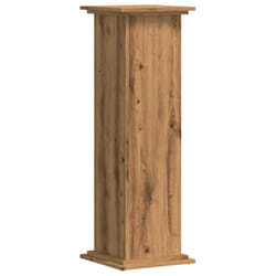 vidaXL Plant Stand Plant Pot Plant Holder Outdoor Flower Stand Engineered Wood - oak, 33 x 33 x 100 cm