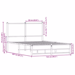VidaXL 4007830 bed frame - Additional view 8