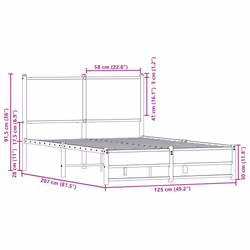 VidaXL 4007831 bed frame - Additional view 8