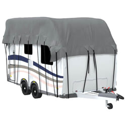vidaXL Caravan Roof Cover Sun Canopy Top Protection Grey Non-woven Fabric - 600 x 300 cm