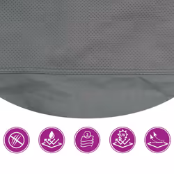 vidaXL Caravan Roof Cover Sun Canopy Top Protection Grey Non-woven Fabric - 700 x 300 cm - Additional view 5
