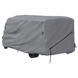 vidaXL Motorhome Covers Protective RV Cover Camper Cover Grey Non-woven Fabric - 660 x 235 x 275 cm - Additional view 7