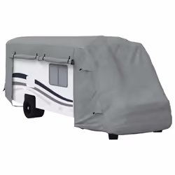 vidaXL Motorhome Covers Protective RV Cover Camper Cover Grey Non-woven Fabric - 730 x 235 x 275 cm
