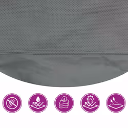 vidaXL Motorhome Covers Protective RV Cover Camper Cover Grey Non-woven Fabric - 730 x 235 x 275 cm - Additional view 5