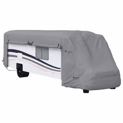 vidaXL Motorhome Covers Protective RV Cover Camper Cover Grey Non-woven Fabric - 870 x 235 x 275 cm