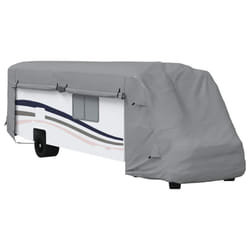 vidaXL Motorhome Covers Protective RV Cover Camper Cover Grey Non-woven Fabric - 870 x 235 x 275 cm